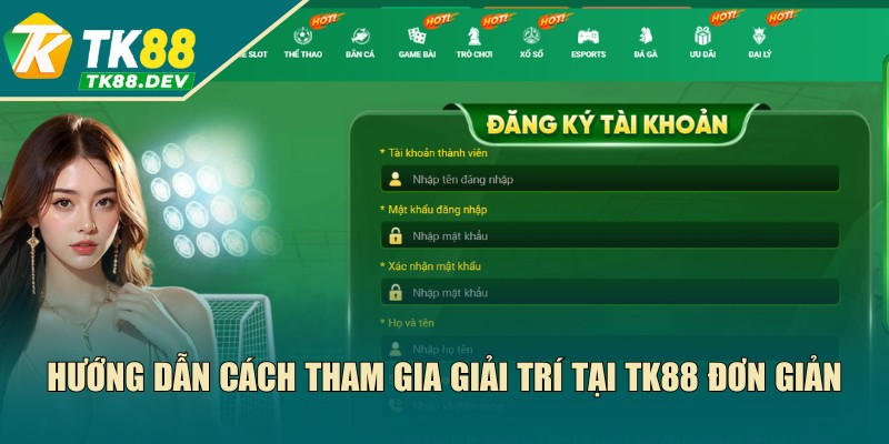 Đăng ký tài khoản cá nhân đơn giản, dễ dàng